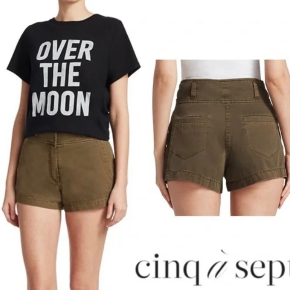 NWT Cinq a CSept short, size 12